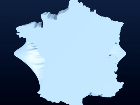 France Fleur de Lis Signet Ring 3D Print Model for Lost Wax Casting STL OBJ Modèles 3D en vedette