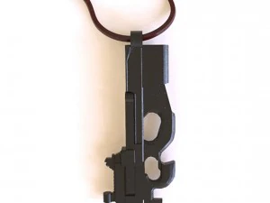 rifle p90 del colgante fn Modelo de impresión 3D