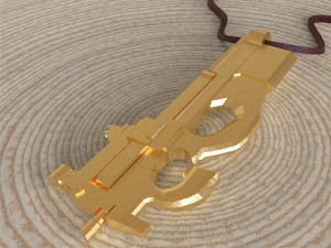 p90 rifle of the fn pendant Modelo de impresión 3D