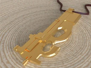 p90 rifle of the fn pendant 3D Print Model