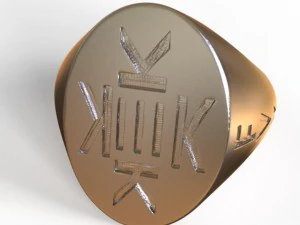 anel kekistão Modelo de Impressão 3D