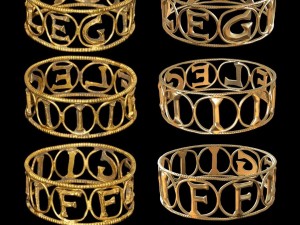 replica of the roman legion flavia felix ring 3D Print Model