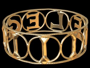 replica of the roman legion flavia felix ring 3Dプリントモデル