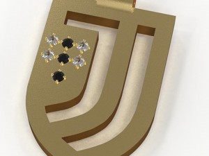 juventus pendant 7 gems Modèles 3D en vedette