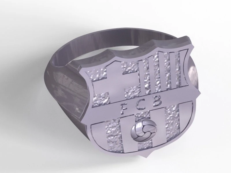 barcelona ring 3D Print Model .c4d .max .obj .3ds .fbx .stl .blend 