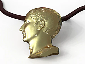 julius caesar pendant 3D Print Model