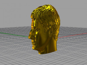 augustus emperor pendant Modelo de Impressão 3D