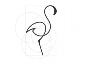 flamingo circles pendant 3D Print Model
