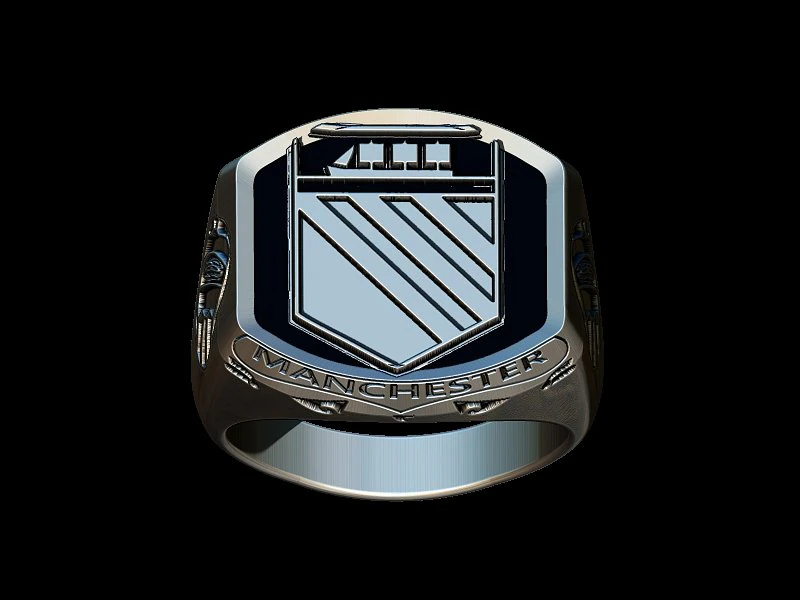 manchester united vintage ring 3D Print Model .c4d .max .obj .3ds .fbx .stl .blend 