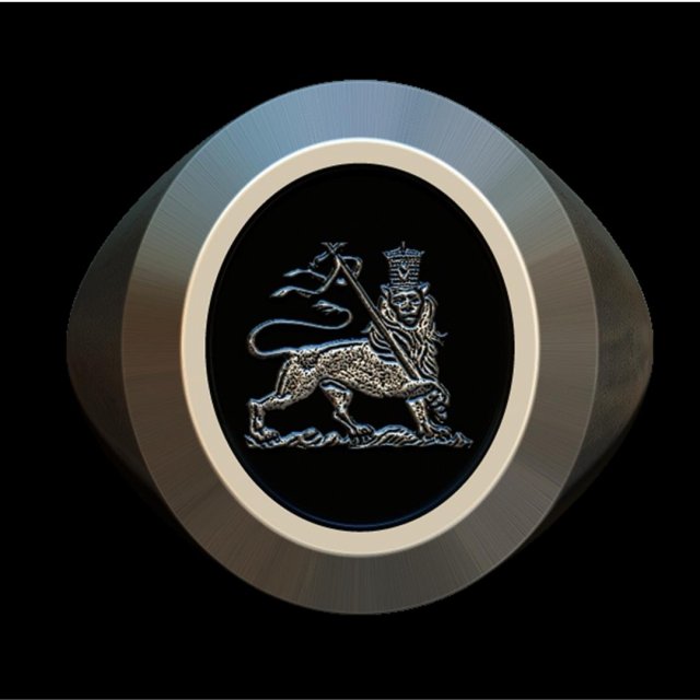 Lion of judah ring Modello di stampa 3D .c4d .max .obj .3ds .fbx .stl .blend 