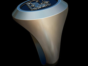 Lion of judah ring Modello di stampa 3D