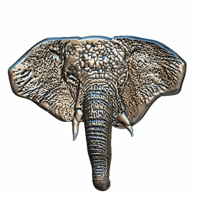 elephant pendant 3Dプリントモデル .c4d .max .obj .3ds .fbx .stl .blend 