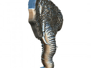 elephant pendant 3Dプリントモデル