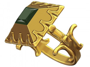 17th century fashion ring 3D प्रिंट मॉडल