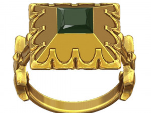 17th century fashion ring 3D 프린트 모델