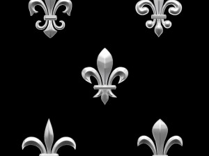heradlry pack fleur-de-lys for jewelry 3D प्रिंट मॉडल