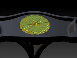 ijn yamatos bow mensring 3D Baskı Modeli