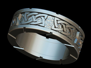 celtic ring 3D Print Model