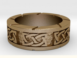 celtic ring 3Dプリントモデル