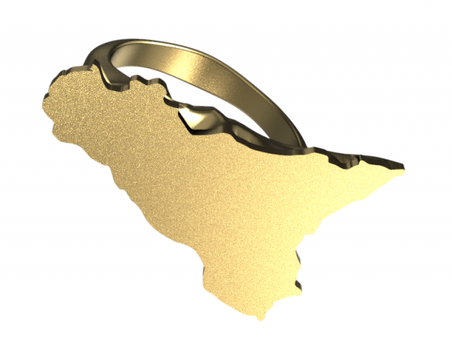 sicily ring -new 3D 打印模型 .c4d .max .obj .3ds .fbx .stl .blend 