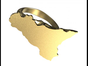 anillo sicilia -nuevo Modelo de impresión 3D