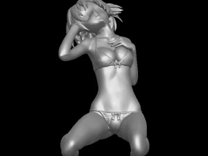 bikini anime 3D Print Model