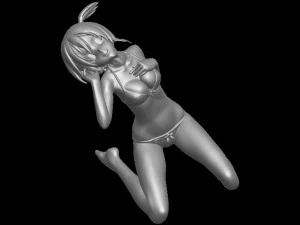 bikini anime 3D Print Model