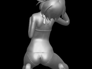 bikini anime 3D Принт Модель