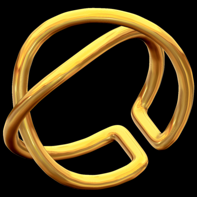 adjustable double twist ring 3D Принт Модель .c4d .max .obj .3ds .fbx .stl .blend 