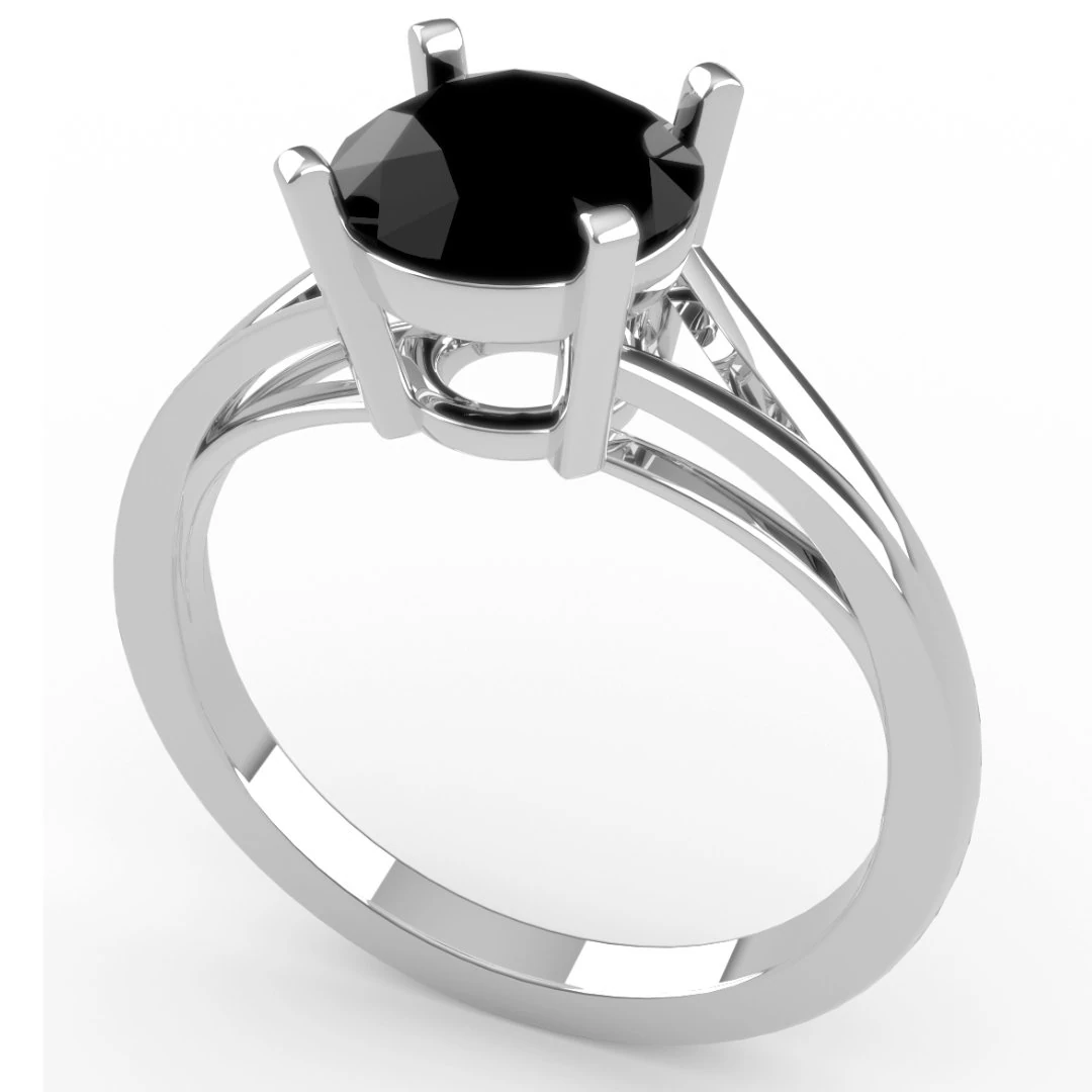 split cathedral classic ring 3D Print Model .c4d .max .obj .3ds .fbx .stl .blend