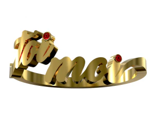 toi moi fancy ring 3D Print Model