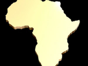 africa pendant 3D Print Model