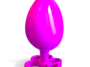 anal dog paw plug 3D 프린트 모델