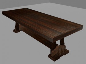 table 3D Model