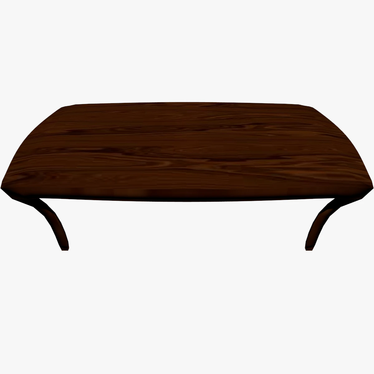 wooden table low poly 3D Model .c4d .max .obj .3ds .fbx .stl .blend 