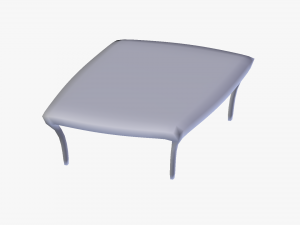 wooden table low poly 3Dモデル