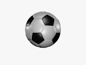 soccer ball 3D 모델