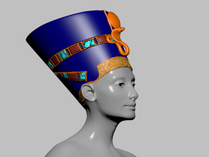 nefertiti 3d 3Dモデル