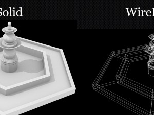 fountain lowpoly 3D Model