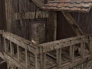 medieval house 4k 3Dモデル