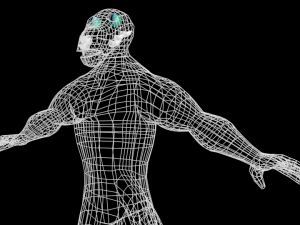 reptilian humanoid vr - ar - low-poly 3D मॉडल