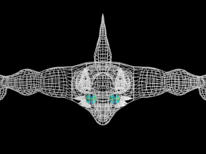 reptilian humanoid vr - ar - low-poly 3D मॉडल