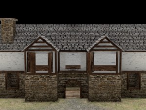 medieval house 4k 3D मॉडल