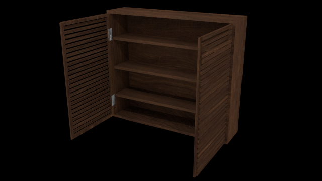 closet vr - ar - low-poly Modelo 3D .c4d .max .obj .3ds .fbx .stl .blend 