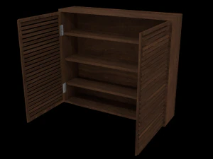 closet vr - ar - low-poly 3D Model