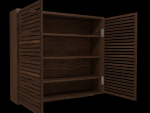 closet vr - ar - low-poly Modelo 3D