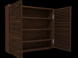 closet vr - ar - low-poly 3D Model