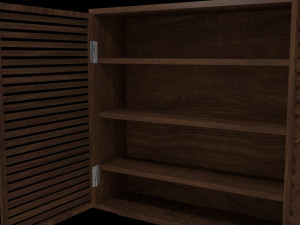 closet vr - ar - low-poly Modelo 3D