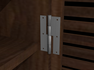 closet vr - ar - low-poly Modelo 3D