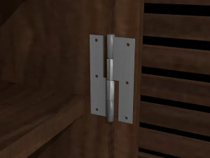 closet vr - ar - low-poly 3D Model